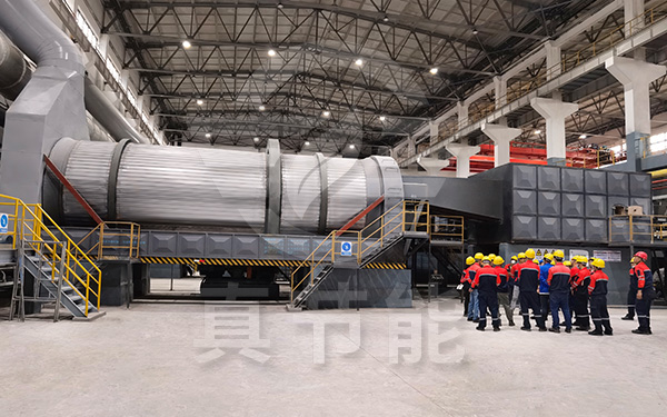 低溫污泥烘干設備運行現場